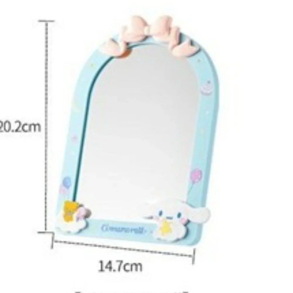Sanrio Kuromi MIrror Desktop Kawaii Purple Framed Vanity Mirror
